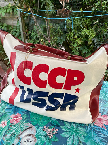 Vintage cccp ussr leather - cccp,