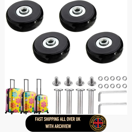 50x18mm luggage wheels set - luggage,