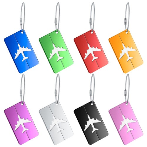 Pcs metal luggage tags - pcs,