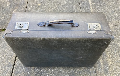 Antique travel suitcase - antique,